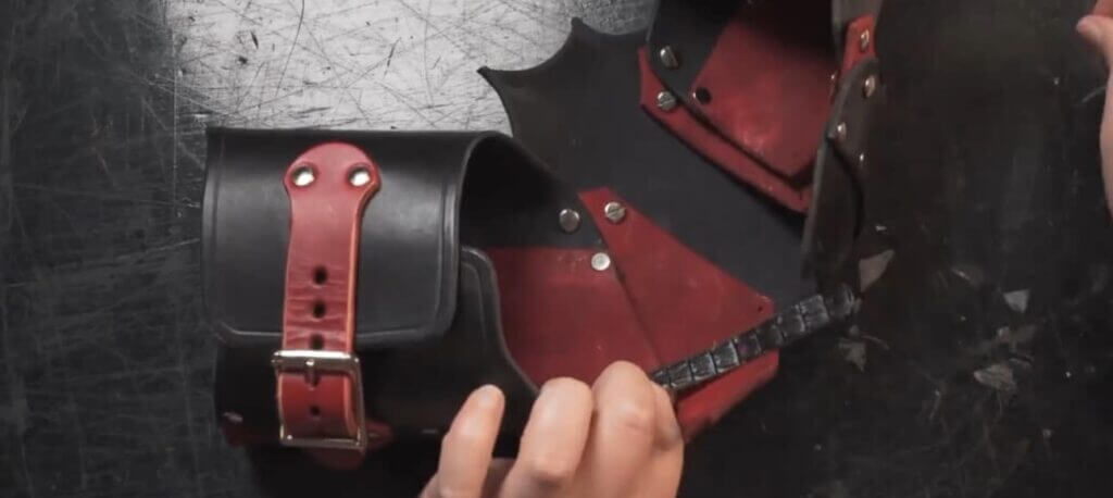 How to Make Leather Armor - Vambraces 