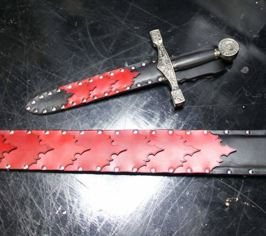 Imperial Knight Dagger Sheath Pattern