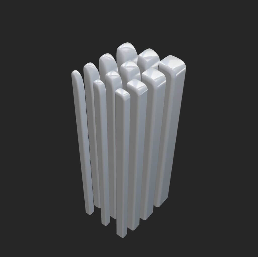 Basic Smooth Bevelers 12PC Set Gen 1