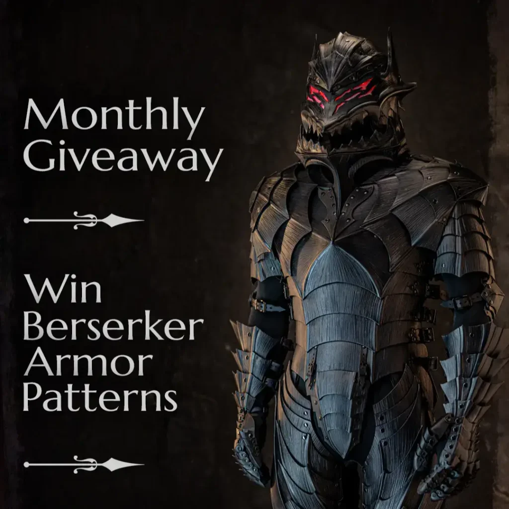 Giveaway Alert: Your Chance to Win the Complete Berserker Armor Pattern Set 2 Berserk giveaway square 1