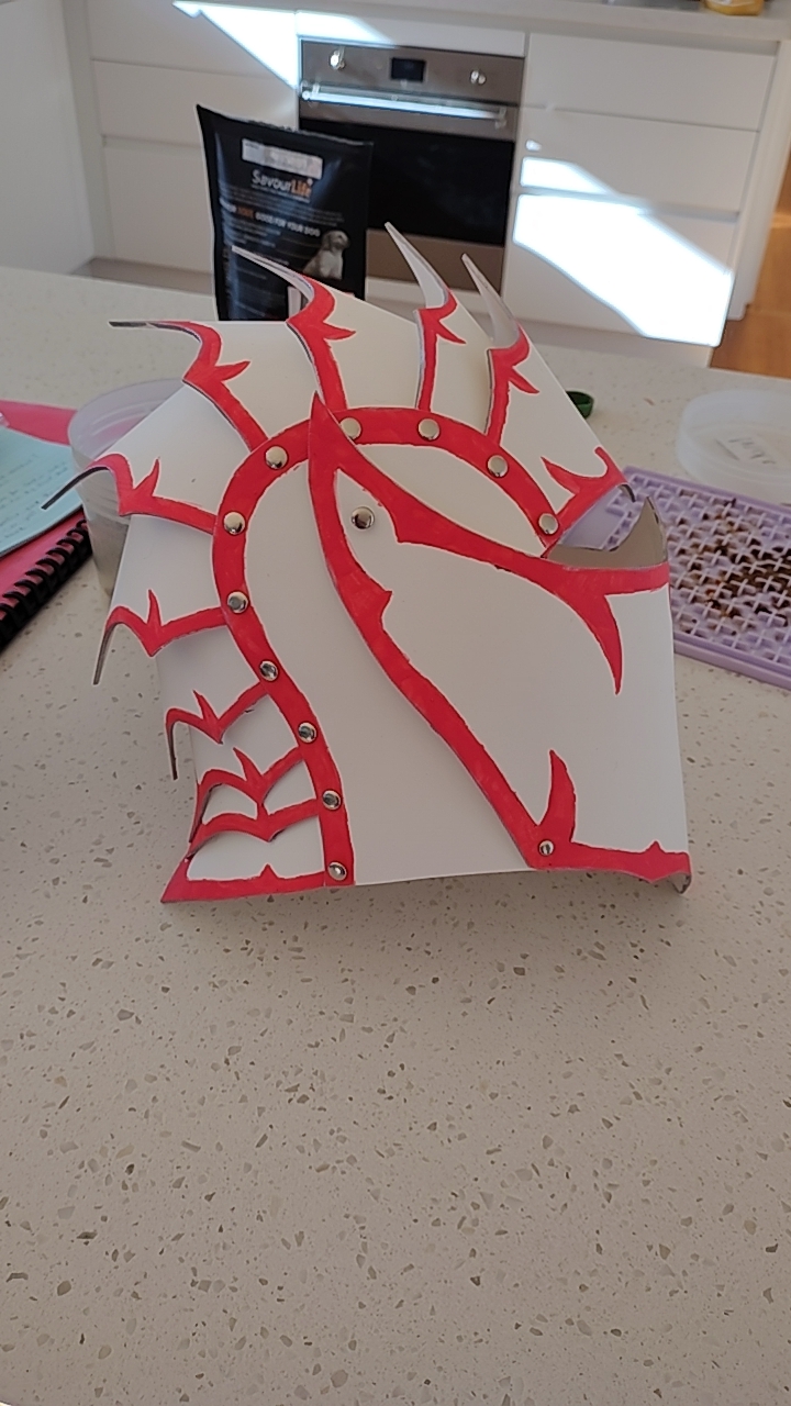 Click to view full screen Fantasy Helmet Pattern photo review