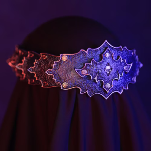 Imperial Knight Leather Headband
