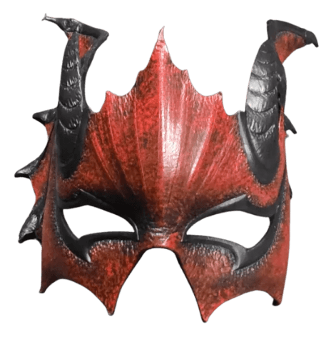 Dragon Mask Pattern (PDF + SVG)