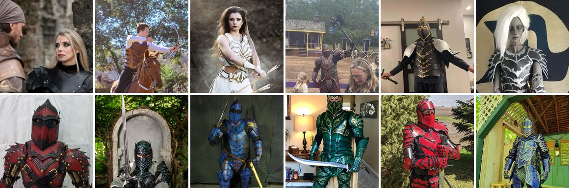 Armor built by Prince Armory Academy students