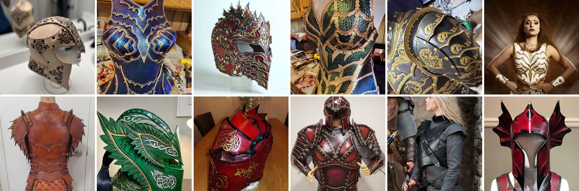 Armor built by Prince Armory Academy students