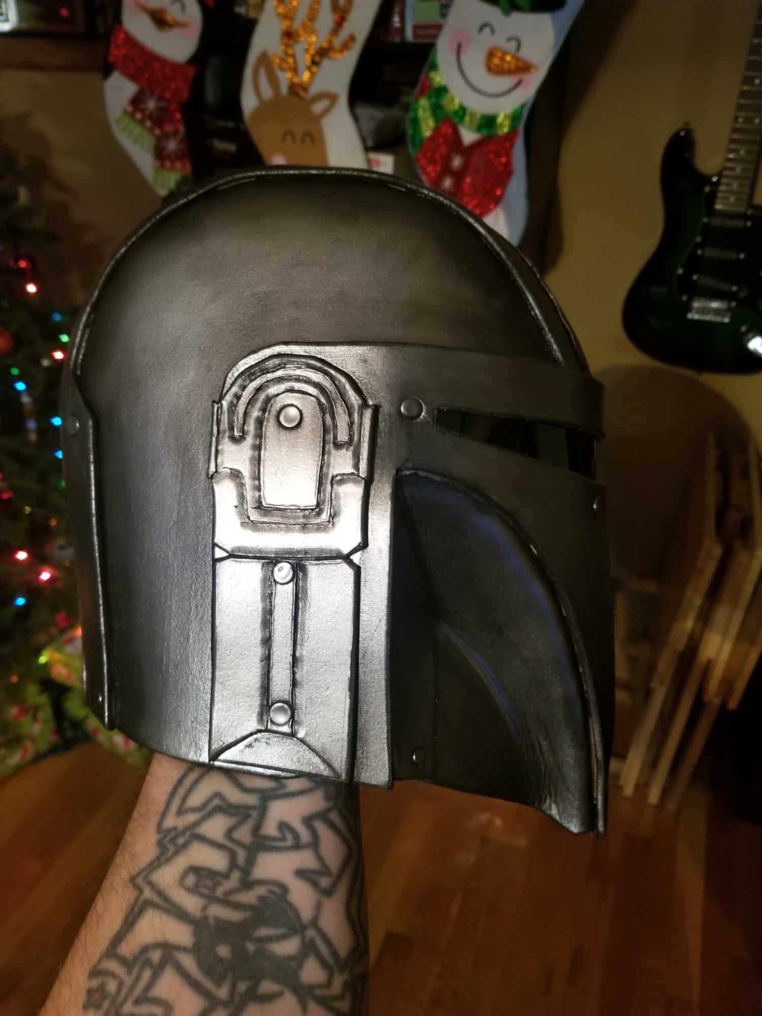 disney world mandalorian helmet